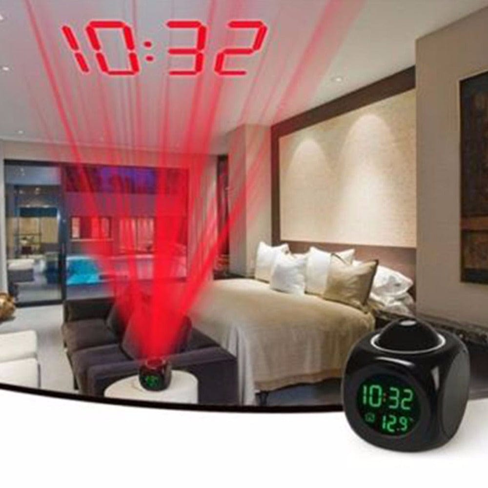 Laser Projection Alarm Clock
