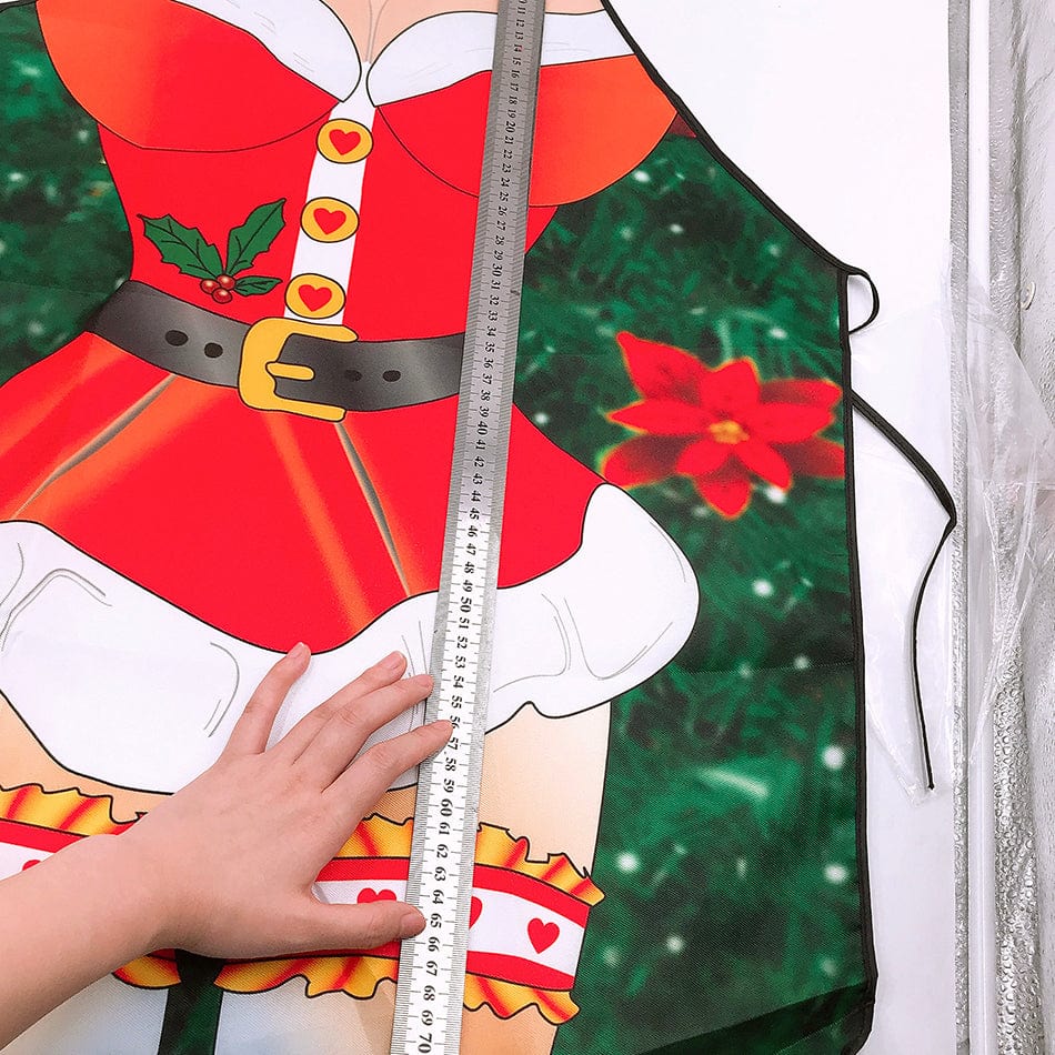 Sexy Christmas Apron - GiddyGoatStore