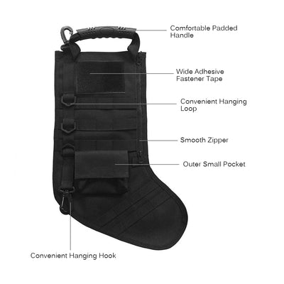 Tactical Christmas Stocking Ruck Sack Christmas Decoration