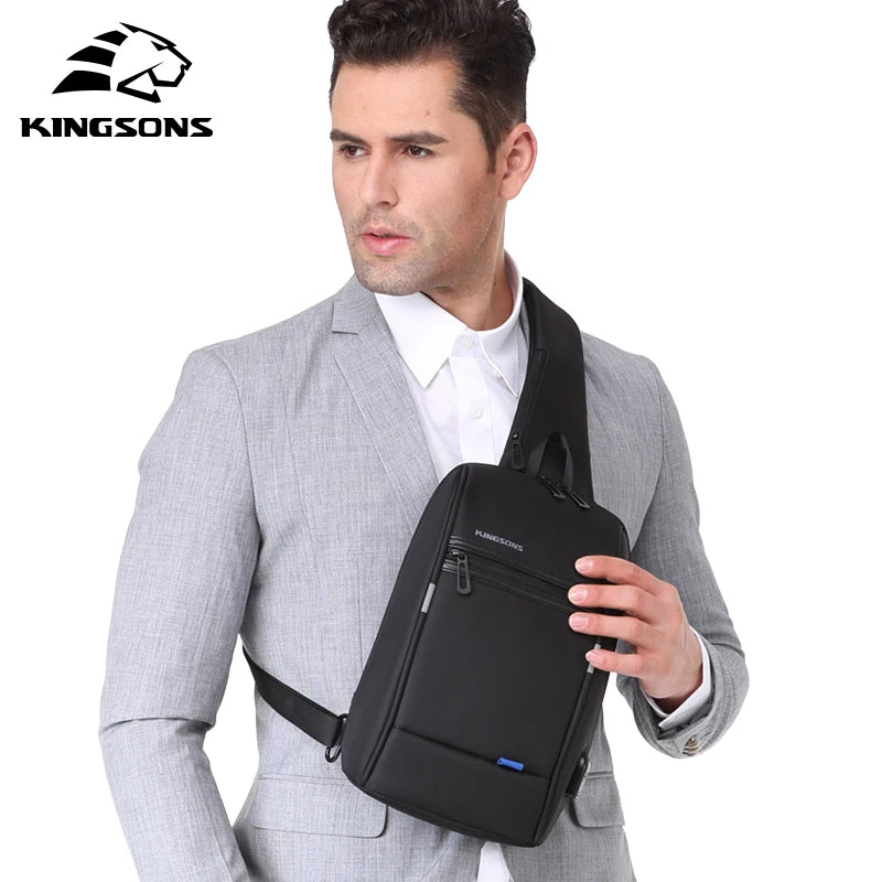 Kingsons -  Crossbody Bag  Single Shoulder Strap