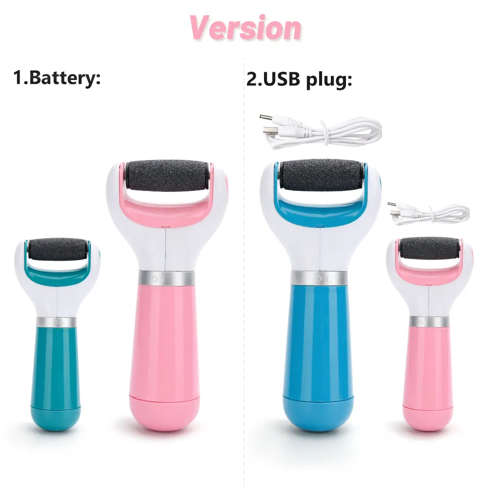 Portable Electric Foot Heel Care Pedicure Tool