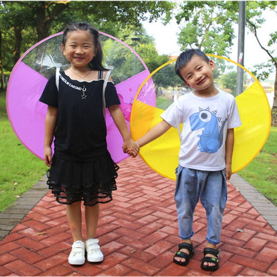 Hands-free Kids Umbrella Raincoat - GiddyGoatStore