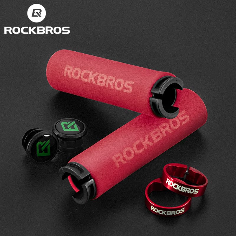 Shock-Absorbing Silicone Bike Grips