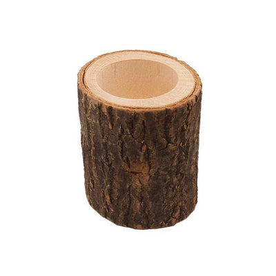 Mini Wooden Candle Holders - GiddyGoatStore