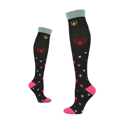 Knee-High Compression Socks - Galaxy - GiddyGoatStore