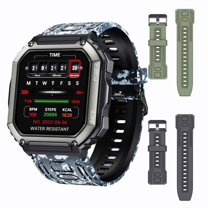 SENBONO Men's Smart Bluetooth Fitness Watch for IOS & Android