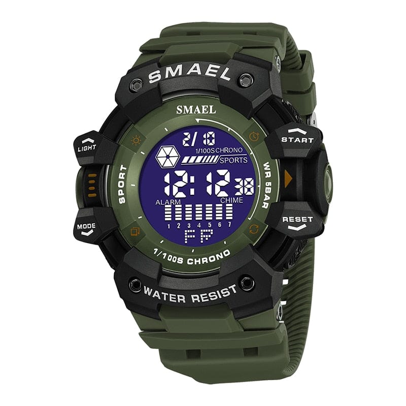 Men's Military Water Resistant Watch - GiddyGoatStore