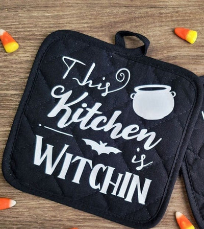 Halloween Witchin Hot Pad - GiddyGoatStore