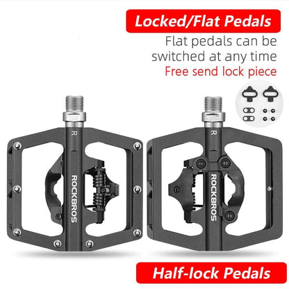 Non-Slip Aluminum Alloy MTB Bike Pedals