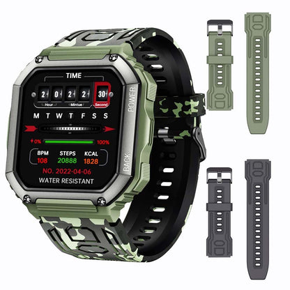 SENBONO Men's Smart Bluetooth Fitness Watch for IOS & Android