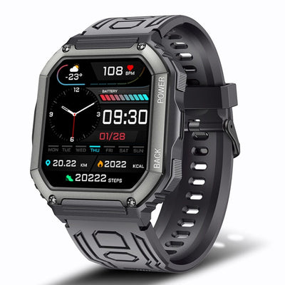 SENBONO Men's Smart Bluetooth Fitness Watch for IOS & Android - GiddyGoatStore