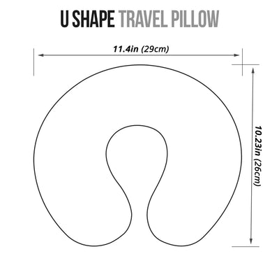Travel Pillow ~ Mosaic - GiddyGoatStore