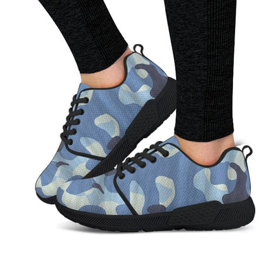 Zapatillas Mujer - Camuflaje Azul