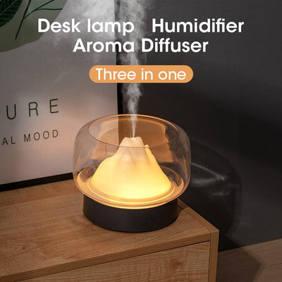 Ultrasonic Essential Oil Aromatherapy Mountain View Air Humidifier - GiddyGoatStore