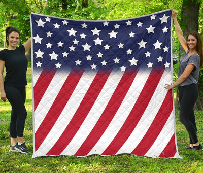 Quilt - USA Flag - GiddyGoatStore