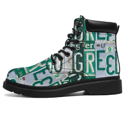 All Season Boots - Go Green License Plates - GiddyGoatStore
