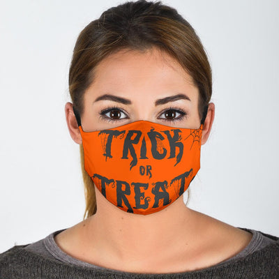 Face Mask - Halloween Trick or Treat - GiddyGoatStore