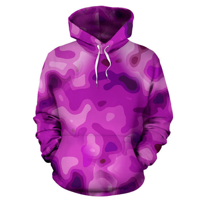 Hoodie - Pretty In Pink Camouflage - GiddyGoatStore