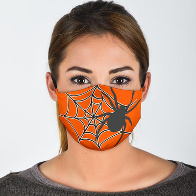Face Mask - Halloween Spider - GiddyGoatStore