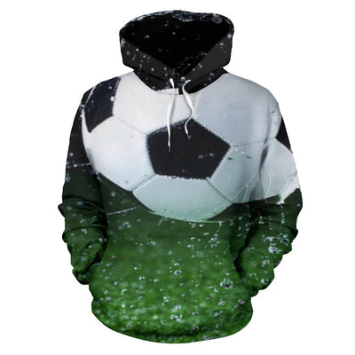 Hoodie - Soccer Ball Drip - GiddyGoatStore