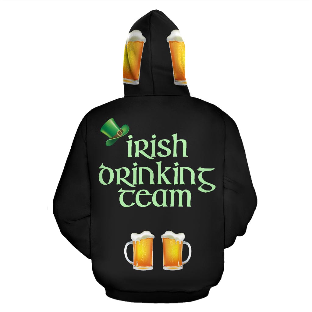 Hoodie - St Patrick's Day Irish Drinking Team - GiddyGoatStore