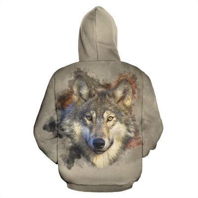 Hoodie - I Am A Wolf - GiddyGoatStore