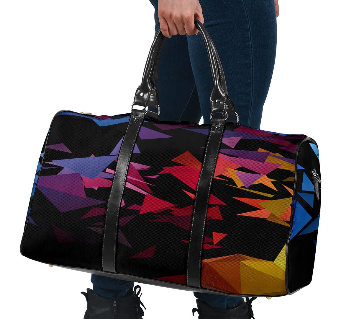 Travel Bag - Abstract Autumn Leaves - GiddyGoatStore