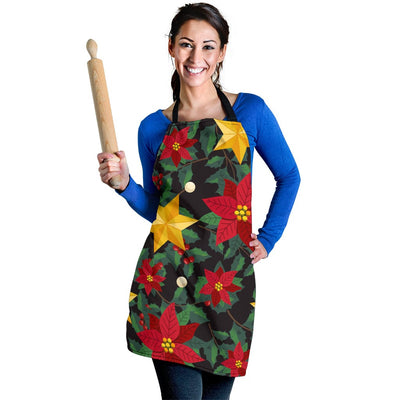 Apron - Christmas Perfect Good Vibes Only Women's - GiddyGoatStore