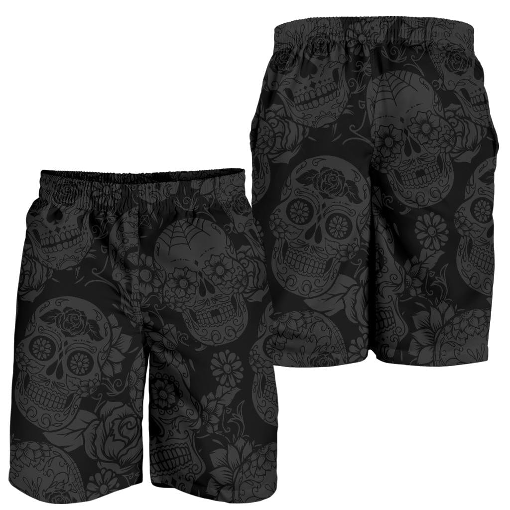 Shorts - Dark Skull Men's - GiddyGoatStore
