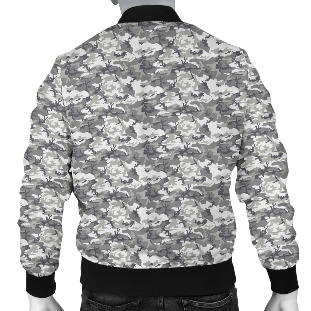 Bomber Jacket - Urban Camouflage Men's - GiddyGoatStore