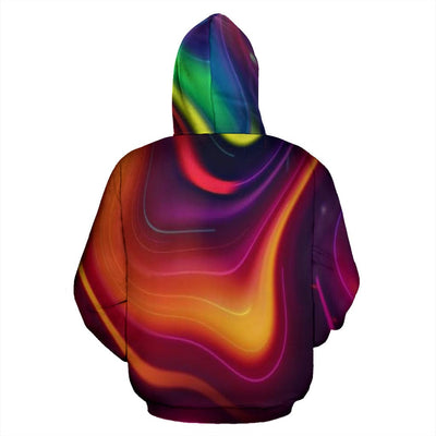 Hoodie - Colors Drip - GiddyGoatStore