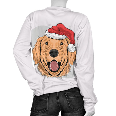 Women's Sweater - Have A Golden Christmas - GiddyGoatStore