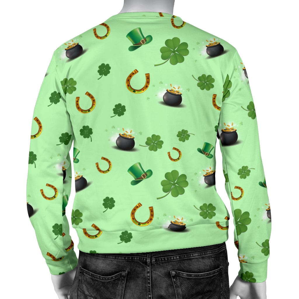 Sweater - Men's St Patrick's Day All Over - GiddyGoatStore