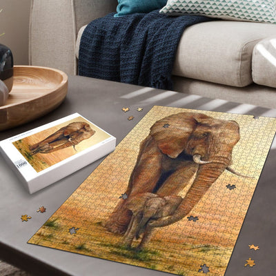 Jigsaw Puzzle - The Love Of A Mother - GiddyGoatStore