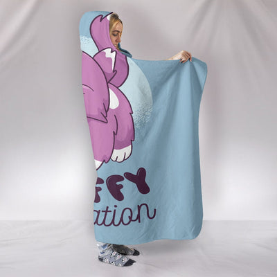 Hooded Blanket - Fluffy Temptation - GiddyGoatStore