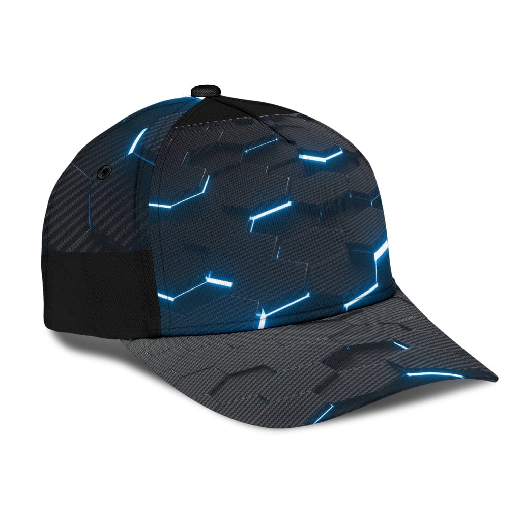 Classic Cap - Blue Carbon Fiber - GiddyGoatStore