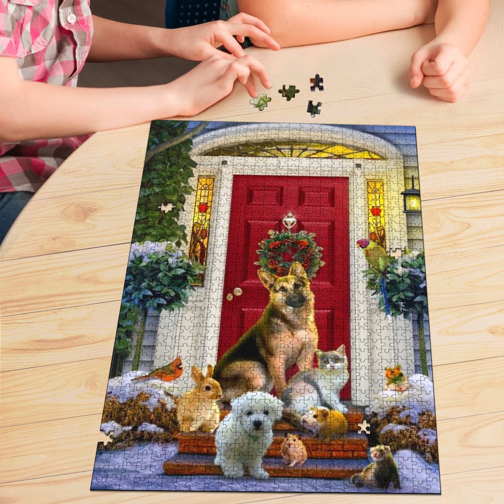 Jigsaw Puzzle - Christmas Pals - GiddyGoatStore