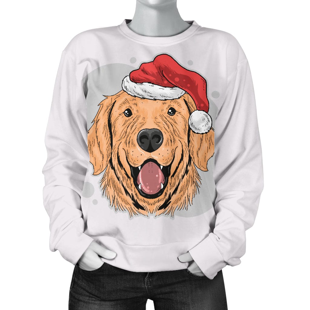 Women's Sweater - Have A Golden Christmas - GiddyGoatStore
