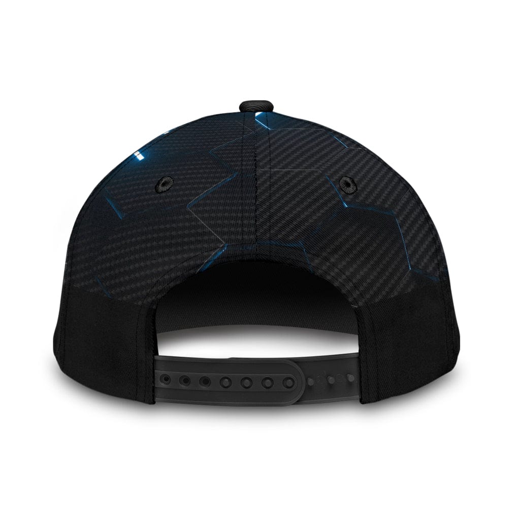 Classic Cap - Blue Carbon Fiber - GiddyGoatStore