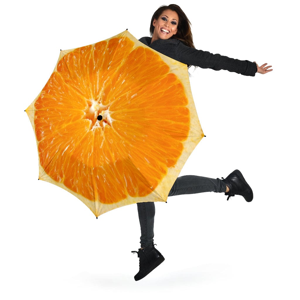 Umbrella - Orange - GiddyGoatStore