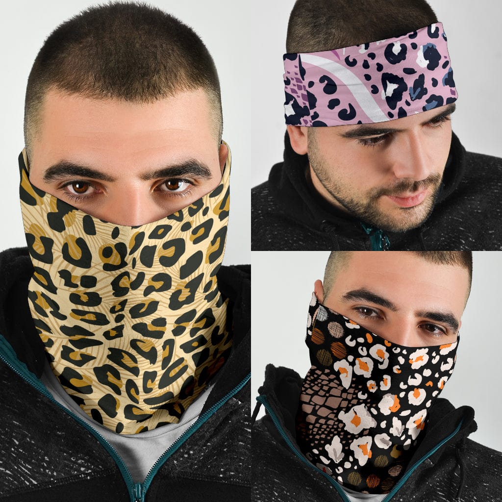 Bandana 3-Pack - Leopard Style - GiddyGoatStore
