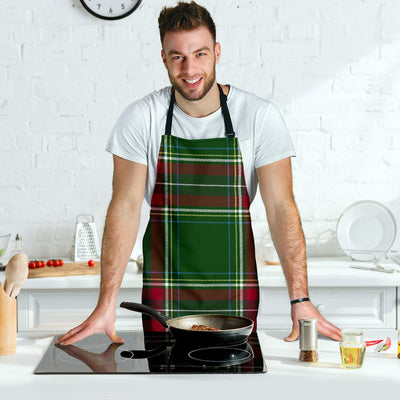 Apron - Christmas Green Good Vibes Only Men's - GiddyGoatStore