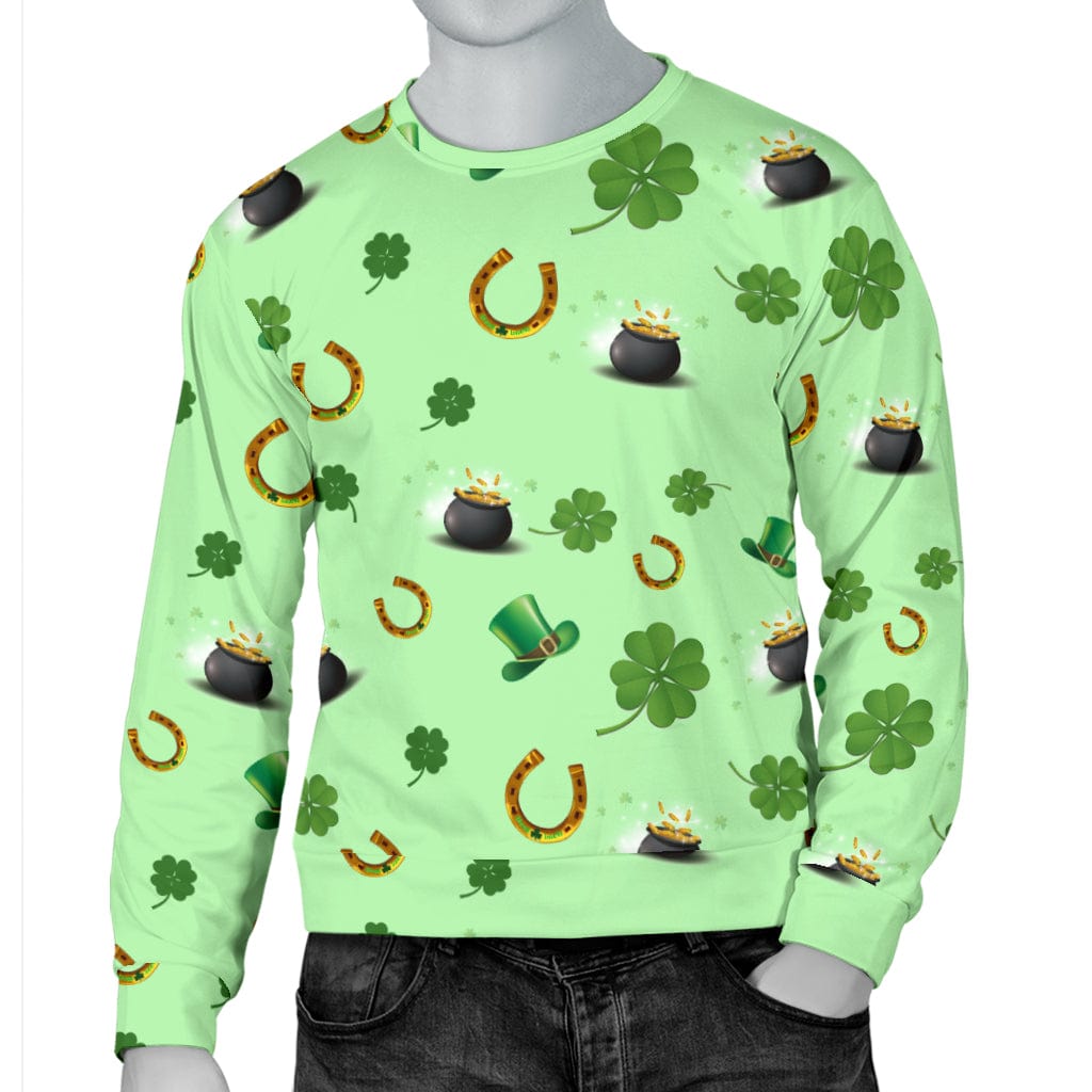 Sweater - Men's St Patrick's Day All Over - GiddyGoatStore