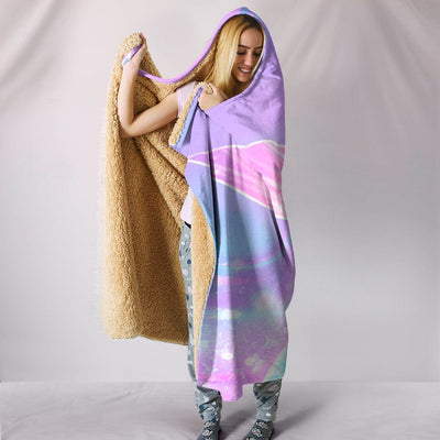 Hooded Blanket - Mermaid Tail - GiddyGoatStore