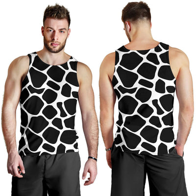 Tank Top - Men's Cow Pattern - GiddyGoatStore