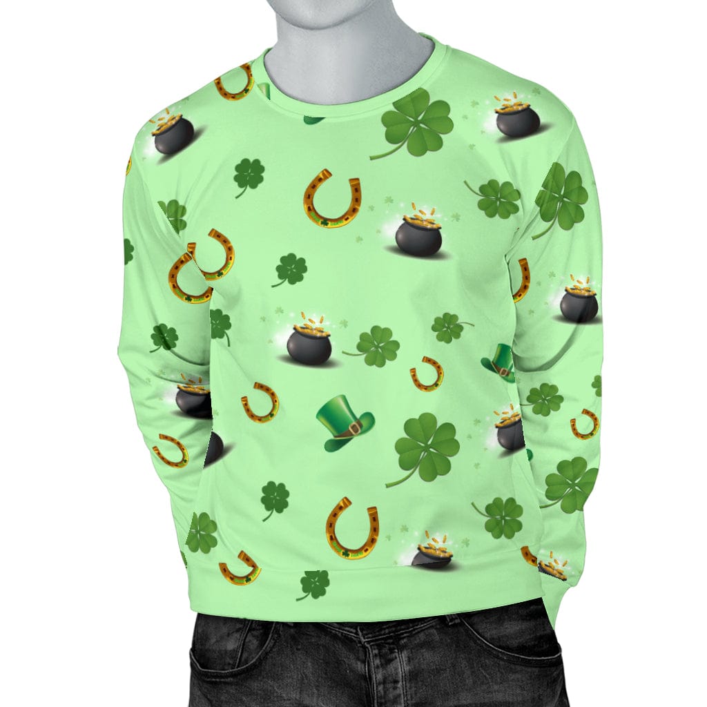 Sweater - Men's St Patrick's Day All Over - GiddyGoatStore