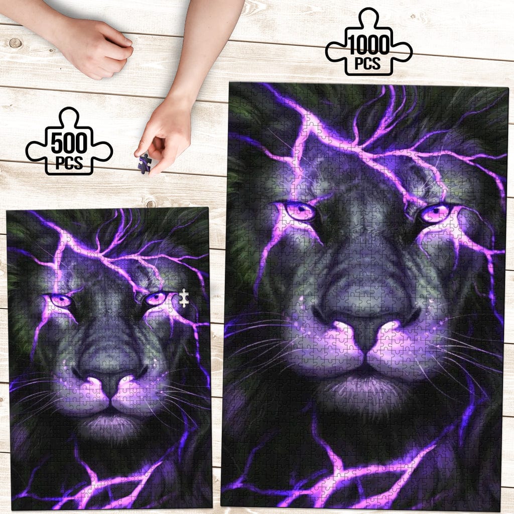 Jigsaw Puzzle - Stunning Lion - GiddyGoatStore