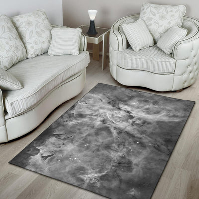 Rug - Greyscale Carina Nebula - GiddyGoatStore