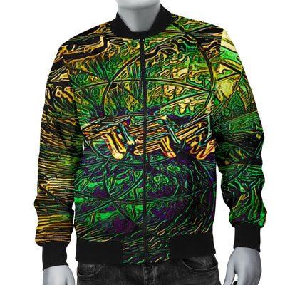 Bomber Jacket - Men's Yahuah Camo - GiddyGoatStore