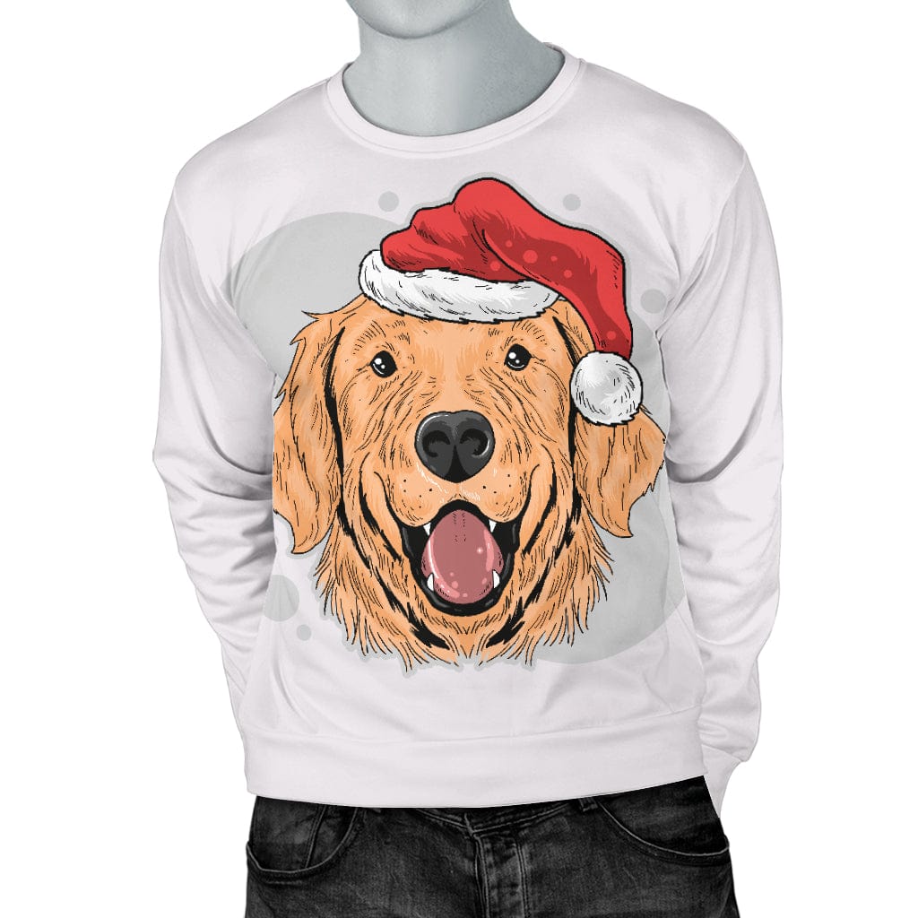 Men's Sweater - Have A Golden Christmas - GiddyGoatStore